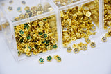 B277 Pretty  5.5mm Flowers Shank Buttons Micro Mini  Tiny Buttons Doll Buttons Doll Sewing Craft Supplies
