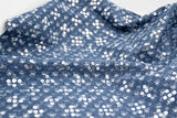 F064 Sequins Denim 53×45cm Fabric Doll Sewing Craft Doll Clothes Making Sewing Supply