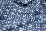 F064 Sequins Denim 53×45cm Fabric Doll Sewing Craft Doll Clothes Making Sewing Supply
