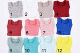 C068 Handmade Rib Knit Doll Tank Top/T-shirt For 12" Fashion Dolls Like Poppy Parker Fashion Royalty NF Doll