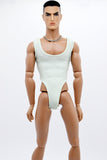 C074  Handmade Doll One Piece Swimsuit For 12" Fashion Male Doll Figure Like FR Homme Fashion Royalty Nu Face