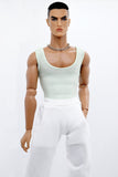 C074  Handmade Doll One Piece Swimsuit For 12" Fashion Male Doll Figure Like FR Homme Fashion Royalty Nu Face