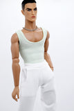 C074  Handmade Doll One Piece Swimsuit For 12" Fashion Male Doll Figure Like FR Homme Fashion Royalty Nu Face