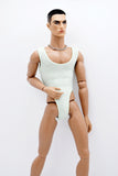 C074  Handmade Doll One Piece Swimsuit For 12" Fashion Male Doll Figure Like FR Homme Fashion Royalty Nu Face