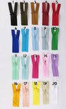 W001 #0 Mini Invisible Zipper Doll Sewing Doll Clothes Zipper For 12" Fashion Dolls Like FR PP Blythe BJD