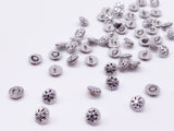 B175 5mm Snowflake Shank Buttons Micro Mini Buttons Tiny Buttons Doll Buttons Doll Sewing Craft Supplies