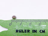 B175 5mm Snowflake Shank Buttons Micro Mini Buttons Tiny Buttons Doll Buttons Doll Sewing Craft Supplies