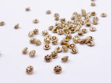 B175 5mm Snowflake Shank Buttons Micro Mini Buttons Tiny Buttons Doll Buttons Doll Sewing Craft Supplies