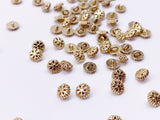 B175 5mm Snowflake Shank Buttons Micro Mini Buttons Tiny Buttons Doll Buttons Doll Sewing Craft Supplies