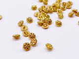 B175 5mm Snowflake Shank Buttons Micro Mini Buttons Tiny Buttons Doll Buttons Doll Sewing Craft Supplies