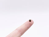B175 5mm Snowflake Shank Buttons Micro Mini Buttons Tiny Buttons Doll Buttons Doll Sewing Craft Supplies