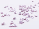 B175 5mm Snowflake Shank Buttons Micro Mini Buttons Tiny Buttons Doll Buttons Doll Sewing Craft Supplies