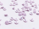 B175 5mm Snowflake Shank Buttons Micro Mini Buttons Tiny Buttons Doll Buttons Doll Sewing Craft Supplies