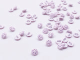B175 5mm Snowflake Shank Buttons Micro Mini Buttons Tiny Buttons Doll Buttons Doll Sewing Craft Supplies