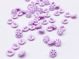 B175 5mm Snowflake Shank Buttons Micro Mini Buttons Tiny Buttons Doll Buttons Doll Sewing Craft Supplies