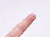 B175 5mm Snowflake Shank Buttons Micro Mini Buttons Tiny Buttons Doll Buttons Doll Sewing Craft Supplies