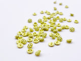 B175 5mm Snowflake Shank Buttons Micro Mini Buttons Tiny Buttons Doll Buttons Doll Sewing Craft Supplies
