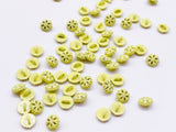 B175 5mm Snowflake Shank Buttons Micro Mini Buttons Tiny Buttons Doll Buttons Doll Sewing Craft Supplies