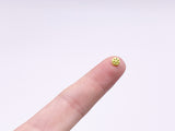 B175 5mm Snowflake Shank Buttons Micro Mini Buttons Tiny Buttons Doll Buttons Doll Sewing Craft Supplies