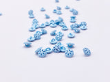 B175 5mm Snowflake Shank Buttons Micro Mini Buttons Tiny Buttons Doll Buttons Doll Sewing Craft Supplies