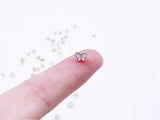 B182 Butterfly Buttons 6mm Butterfly Shank Buttons Micro Mini Buttons Tiny Buttons Doll Buttons Doll Sewing Craft Supplies
