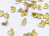 B182 Butterfly Buttons 6mm Butterfly Shank Buttons Micro Mini Buttons Tiny Buttons Doll Buttons Doll Sewing Craft Supplies