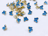 B182 Butterfly Buttons 6mm Butterfly Shank Buttons Micro Mini Buttons Tiny Buttons Doll Buttons Doll Sewing Craft Supplies