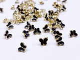 B182 Butterfly Buttons 6mm Butterfly Shank Buttons Micro Mini Buttons Tiny Buttons Doll Buttons Doll Sewing Craft Supplies