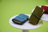 D051 Tiny 4.7×3.2CM Leather Cover Notebook Dollhouse Miniature Display For 1/6 Scale Dolls