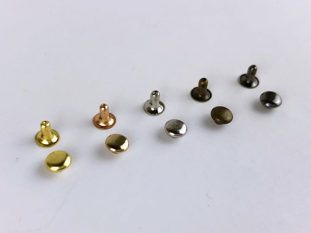 CRAFTMEMORE Heart Rivet Studs - 12mm Metal Decorative Rivets For Leather, Bags, Jeans | Pack Of 10 6 thumbnail image