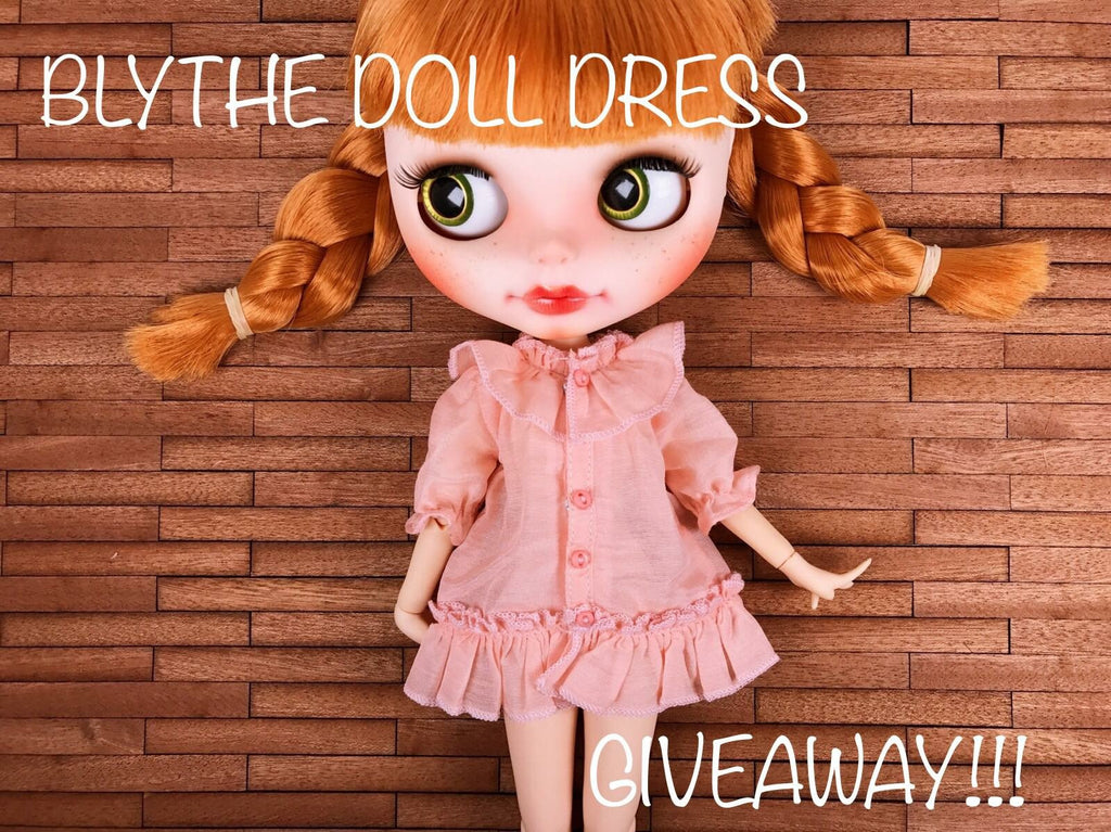Blythe doll dress GIVEAWAY!!!