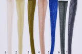 C008B Patterned Handmade Over The Calf  Mesh Fabric Doll Socks For Fashion Royalty Nu Face Dolls