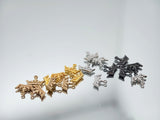 B027 Light Gold / Gold / Silver / Dark Gun Color Crown Charm 12x9mm Doll Clothes Sewing Craft Supply For 12" Fashion Dolls Blythe BJD