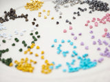 B030 Metallic & Colored Heart Shank Buttons 3.6mm Doll Clothes Sewing Craft Supply For 12" Fashion Dolls Blythe BJD