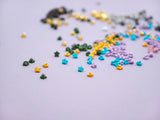 B051 Metallic & Colored Star Shank Buttons 3.3mm Doll Clothes Sewing Craft Supply For 12" Fashion Dolls Blythe BJD