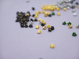 B051 Metallic & Colored Star Shank Buttons 3.3mm Doll Clothes Sewing Craft Supply For 12" Fashion Dolls Blythe BJD