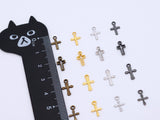 B054 Cross Charm 4 Styles 6x10mm / 5x10mm / 7x11mm / 6x10.5mm Doll Clothes Sewing Craft Supply For 12" Fashion Dolls Blythe BJD
