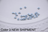 B180 Snowflake 5mm Shank Buttons Micro Mini Buttons Tiny Buttons Doll Buttons Doll Sewing Craft Supplies