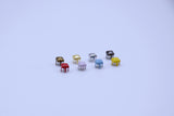 B219B Metal 4mm Mini Craft Studs Sewing Craft Doll Clothes Making Sewing Supply 10PC
