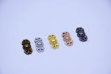 B258 Bronze/Gold/Silver/Dark Gun 20mm Decorative Hook Buckle  Mini Buckles Sewing Craft Doll Clothes Making Sewing Supply