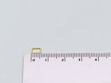 B259 Tiny 6×4mm Rectangle Shape Ring Mini Buckles Sewing Craft Doll Clothes Making Sewing Supply