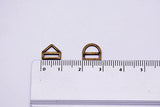 B261 Metal D Ring Triangle Buckle Belt Backpack strap Adjuster Doll Sewing Supplies For 12" Fashion Doll Sewing
