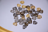 B261 Metal D Ring Triangle Buckle Belt Backpack strap Adjuster Doll Sewing Supplies For 12" Fashion Doll Sewing