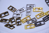 B262 Metal Buckle With Pin 11×21mm Mini Buckles Sewing Craft Doll Clothes Belt Making Sewing Supply