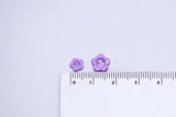 B264 Metal 6mm 8mm Flower 2 Hole Buttons Micro Mini Buttons Tiny Buttons Doll Sewing Craft Supplies For 12" Fashion Dolls