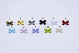 B270 Pretty 8×6mm Bow Tie Shank Buttons Micro Mini Buttons Tiny Buttons Doll Buttons Doll Sewing Craft Supplies