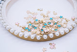 B283 Cute Color Coat Paint 8mm Tiny Star Charm For Doll Jewelry Clothes Doll Sewing Craft