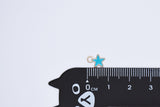 B283 Cute Color Coat Paint 8mm Tiny Star Charm For Doll Jewelry Clothes Doll Sewing Craft