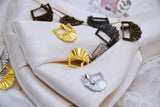 B297 Shell Style 14×13mm Buckle With Pins Buckles Sewing Craft Doll Clothes Making Sewing Supply