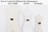 B307 Metal Color  9×14mm Round Style Decorative Hook Buckle Mini Buckles Sewing Craft Doll Clothes Making Sewing Supply